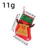 Decoraciones Navideñas, Calcetines Navideños Variados, Calcetines de Dulces Navideños, Adornos para Árbol de Navidad, Bolsas de Regalo, Calcetines de Navidad