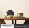 Hao Mano Ardiente Cubierta de Vidrio Pintada a Mano de Caqui Tazón Taza de Té No Caliente Cerámica Portátil Té Camping al Aire Libre Juego de Té Kung Fu