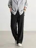 Pantalones Casuales de Mezcla de Seda Helada Refrigerante para Hombre, Nuevo Estilo de Verano, Pantalones Holgados de Pierna Ancha, Pantalones Largos Rectos Transpirables Finos