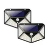 Luz Solar Exterior Luz de Calle Integrada LED Inducción Cuerpo Humano Iluminación Solar Exterior Luz de Paisaje para Patio