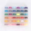 Máquina de Coser Eléctrica Multifuncional para el Hogar Set de Canillas Transparentes de 36 Compartimentos Canillas Transparentes de 36 Colores con Hilo e Hilo Conservador de Color