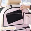 La nueva bolsa de almacenamiento para coche de Blue Rain, con un diseño de gato de dibujos animados, es un organizador de coche multifuncional y una bolsa de almacenamiento creativa para el asiento trasero.