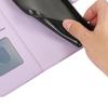 Nueva funda de cuero para teléfono móvil iPhone 16PROMAX funda de cuero repujado cartera soporte protección tridimensional anticaída