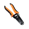 Pelacables Manual de 7 pulgadas Ahorrador de Mano Acero Confiable Calidad Tijeras Electricista para Cortar y Pinzas de Engarzar