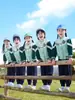 Uniforme Escolar para Estudiantes de Primaria traje Ropa de Primavera y Otoño Ropa de Clase para Niños Conjunto de Tres Piezas Ropa de Jardín de Infancia Conjunto Deportivo para Fotografía de Graduación