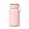 Garrafa térmica de bolso em aço inoxidável 316, design estiloso para mulheres, mini garrafa de água fria portátil, feita sob medida pelo fabricante