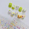 Pegatinas para uñas con relieve Tomoni Love Rao, bonitas pegatinas para uñas con estrellas Love, joyería para uñas al por mayor.