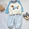 Coleção de SuéteresSuéteres Infantis Dudu Estilo Novo Primavera Tricô Masculino Roupas de Primavera Moda Infantil Feminina