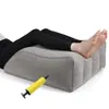 Cojín Inflable Triangular para Piernas Transfronterizo, Almohada Elevadora de Piernas para Miembros Inferiores para Aliviar la Fatiga, Cojín para Fracturas, Almohada Triangular, Almohada Inflable Terciopelada para Piernas