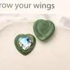 Estilo Coreano Gradiente Coração Coração Laser Strass Acrílico Acessórios DIY Tamancos Flor Capa de Celular Materiais