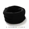 100 Cachemira Cuello Manga Mujer Cálido A prueba de Frío Cuello Protector Cono Tejido Bufanda Pequeña Hueca Ligera Suave Cera Cuello