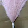 Hierba de pampa artificial corta de seis puntas transfronteriza flor de simulación en stock decoración del hogar pluma de simulación accesorios de boda al por mayor