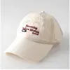 Boné de Baseball Bordado Color Block Fino de Secagem Rápida para Verão para Homens e Mulheres, Estilo Casal, Leve, Respirável, Proteção Solar, Boné Bico de Pato Versátil