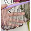 Franjas de renda com miçangas de milho douradas e prateadas com gotas d'água 11cm, acessórios para chapéu, acessórios para vestido e xale