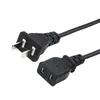 Cable de Extensión de Alta Potencia para Comercio Transfronterizo Cable de Extensión de Alimentación Cable de Extensión de Alimentación de Dos Clavijas Núcleo de Cobre de 0.75 Cuadrados