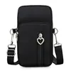 5 Bolsos para Teléfono Móvil para Mujer, Mini Bolsos Cruzados, Bolsos de Tela para Teléfono Móvil de Verano, Colgantes Verticales para el Cuello, Portafolletos de Muñeca Portátiles