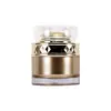En Stock 15g 20g 30g 50g Tarro para Crema de Petg con Spray Dorado para Crema Facial, Crema de Noche, Crema de Lujo, Tarro Recargable, Contenedor para Crema de Ojos