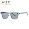 Novos Óculos de Sol com Armação Tr90 e Pino 28038 Versáteis com Rebite Óculos de Sol Femininos Estilo de Rua Óculos de Sol Versáteis