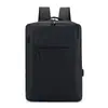 Nova mochila de negócios transfronteiriça masculina simples multicamadas bolsa para laptop viagem de negócios carregamento USB mochila de viagem