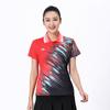 Venta al por mayor del fabricante Impresión gratuita de logotipo personalizado Verano Fino Nuevo Seco y Transpirable Uniforme de Entrenamiento de Bádminton para Mujer
