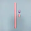 Estojo para Caneta Apple Pencil Segunda Geração Caneta Stylus Capacitiva para iPad Ultra-fino Touch Contraste de Cor Silicone Capa Protetora