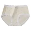 Bragas de Encaje Estilo Francés Retro Ligeras de Verano para Mujer, de Hilo Colorido Acanalado de Cintura Media 10A de Seda de Morera para Mujer al por Mayor