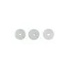Cuentas de Ábaco de Jade Birmano Natural Accesorios para Joyería DIY Cuentas de Jade 8mm Cuentas Redondas de Jade Cuentas de Ábaco