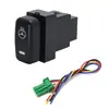 Adecuado para Mitsubishi Pajero Yishen Jinxuan Luz Antiniebla Luz de Circulación Diurna Grabadora de Radar Interruptor Modificado del Portón Trasero Interruptor