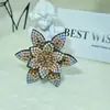 Moda Coreana Nueva y de Moda Lazo Ropa Accesorios DIY Flor 3D de Pedrería Accesorios para Ropa Venta al por Mayor