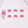 Bestseller transfronterizo: pajarita translúcida, accesorios para uñas, pequeños accesorios de resina, aretes DIY, pasadores para el cabello, decoraciones para uñas