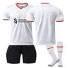 Uniforme de fútbol Liverpool 2 Blanco 11 Salah 9 Núñez 4 Van Dyke 7 Dias 2425 Venta al por mayor