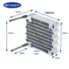 Radiador de Microcanales, Microcondensador, Intercambiador de Calor de Aluminio Completo, Evaporador, Intercambiador de Calor Refrigerado por Agua, Refrigeración