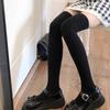Calcetines de Invierno, Calcetines Largos Antideslizantes, Calcetines Altos de Felpa, Calcetines Gruesos hasta la Rodilla para Mujer, Calentadores de Piernas de Color Sólido Cálidos de Alta Elasticidad sobre la Rodilla