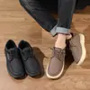 Sapatos Masculinos de Algodão para Inverno, Forrados com Lã, Espessados, Quentes, Sapatos Casuais, Couro e Pelo Integrados, Sapatos Masculinos de Algodão à Prova de Vento e Impermeáveis