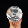 Adornos de bola de cristal natural para derretir, directo de fábrica, piedra de cristal pulida, matriz de siete estrellas, decoración feng shui para el hogar y la oficina