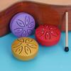 Mini Tambor de Lengua de Acero de Bolsillo de 3 Pulgadas y 6 Tonos con Sonidos Curativos para Principiantes, Instrumento de Percusión Infantil, Bestseller Transfronterizo