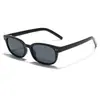 Nuevas Gafas Versátiles de Estilo Coreano de Gama Alta con Montura Estrecha, Gafas de Sol Retro de Montura Pequeña a la Moda y Personalizadas para Viajes al Aire Libre y Protección Solar