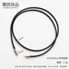 Accesorios de Joyería DIY 2.0 Cierre Encriptado Cuerda para Collar Hilo Encerado Coreano Cuerda de Cuero Negro Cuerda para Colgante Cuerda de Cuero Hebilla Cera Cuerda de Cuero