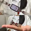 Correa de reloj Compatible con Huawei Band 11 Pro, Band 8/9/10 NFC, Pulsera de Oso Caramelo para Mujer, Diseño de Nicho