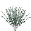 Venda Quente Transfronteiriça Individual 38cm Eucalipto Folha de Dinheiro Arranjo de Flores Amazon Simulação Planta Verde Decoração de Interior Flor Artificial