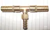 Conector en T tipo Y Conector en T tipo T Conector Recto Conector en T para Manguera de Aceite Modificación de Motocicleta Piezas EFI