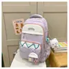Mochila Nueva de Gran Capacidad 2026, Estilo Universitario Bolsa para Estudiante de Secundaria, Mochila de Viaje Casual
