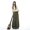 Conjunto de Duas Peças Tendência Verão 2026 Estilo Coreano: Cardigã + Cós de Renda Calça Casual Wide-Leg para Mulheres