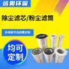 Cartucho de filtro de coletor de pó de reposição com revestimento de PTFE, à prova de óleo e à prova d'água, para remoção de poeira industrial