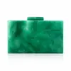 Bolsa de Noite Acrílica Perolada Feminina de Comércio Exterior Transfronteiriço, Bolsa de Mão Clutch de Ombro Único Transversal para Banquete de Casamento