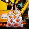 Bolsa de Compras Estampada Média em Estoque, Bolsa para Mamãe, Dobrável, Leve, Portátil, Sacola de Supermercado Ecológica, Bolsa de Mão em Tecido Oxford