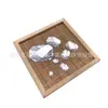 Directo de fábrica Taiwán acrílico largo octagonal malla cosido a mano taladro accesorios de ropa accesorios de boda materiales de accesorios