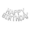 Paquete de globos de feliz cumpleaños Colgando letras de feliz cumpleaños Guardería Diseño de fiesta de cumpleaños para bebé