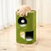 Ninho de Gato de Feltro Feito Sob Medida pelo Fabricante, Arranhador para Gatos, Buraco de Gato Multicamadas, Tudo-em-Um, Arranhador para Gatos para Todas as Estações, Árvore para Gatos