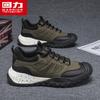 Sapatos Masculinos de Puxar 2025 Novos Sapatos de Caminhada ao Ar Livre Sapatos de Caminhada Leves com Solado Macio Sapatos Esportivos e de Lazer Resistentes ao Desgaste com Solado Grosso